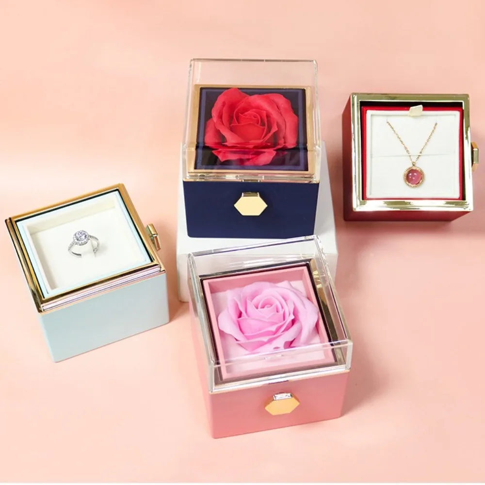 Rotating Jewelry Gift Box