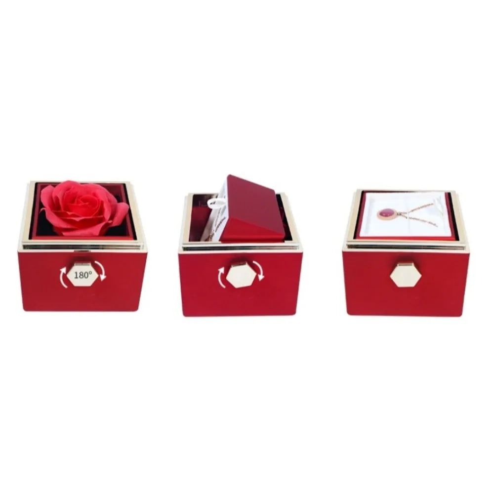 Rotating Jewelry Gift Box