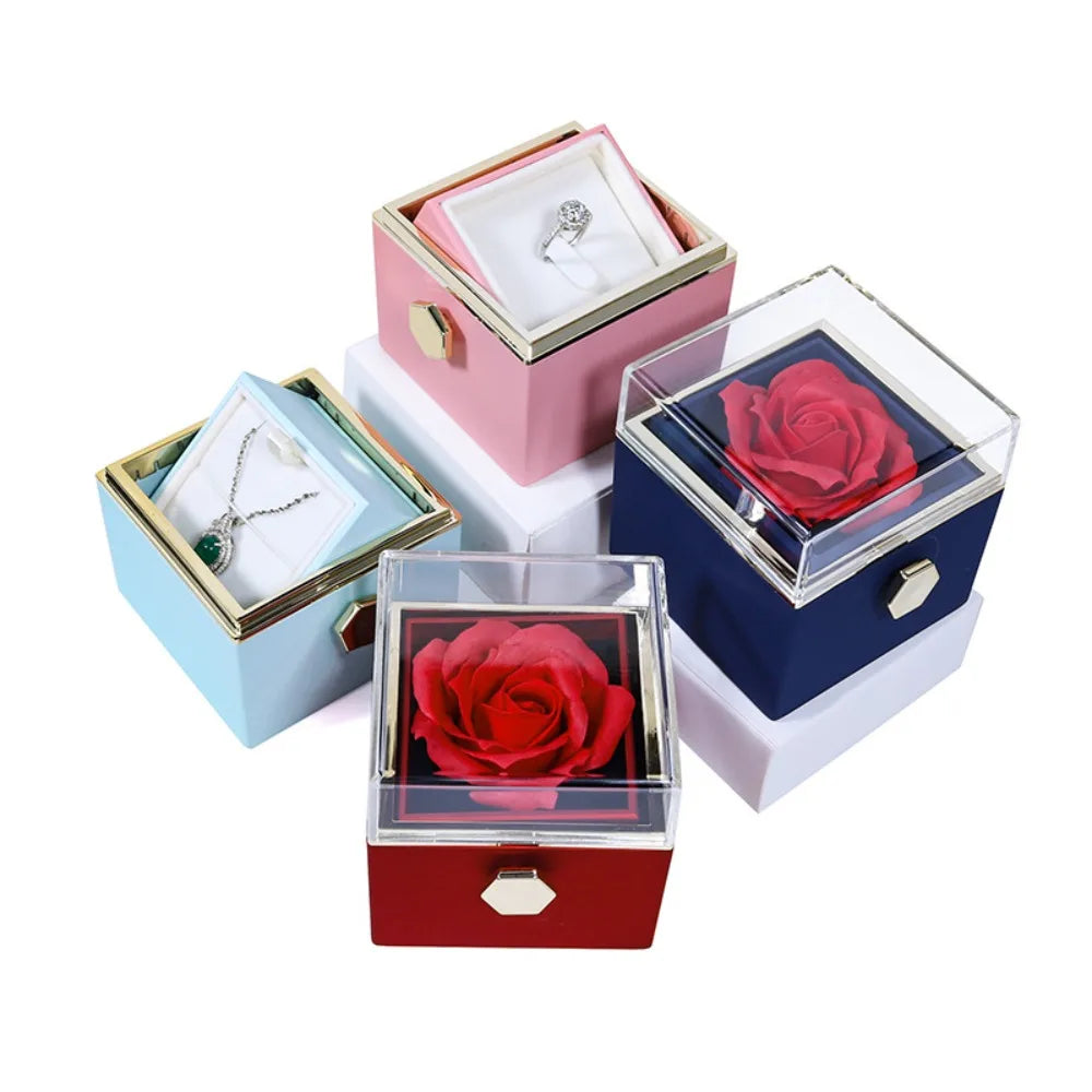 Rotating Jewelry Gift Box